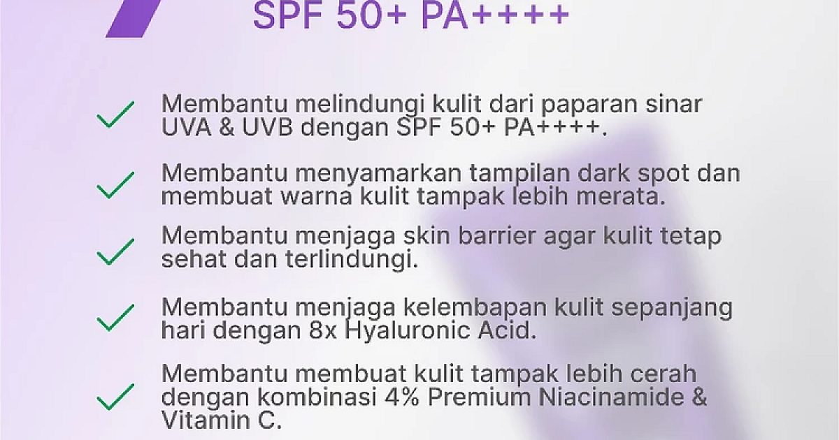 Glowing Tanpa Noda Hitam: Review Sunscreen Brightening
